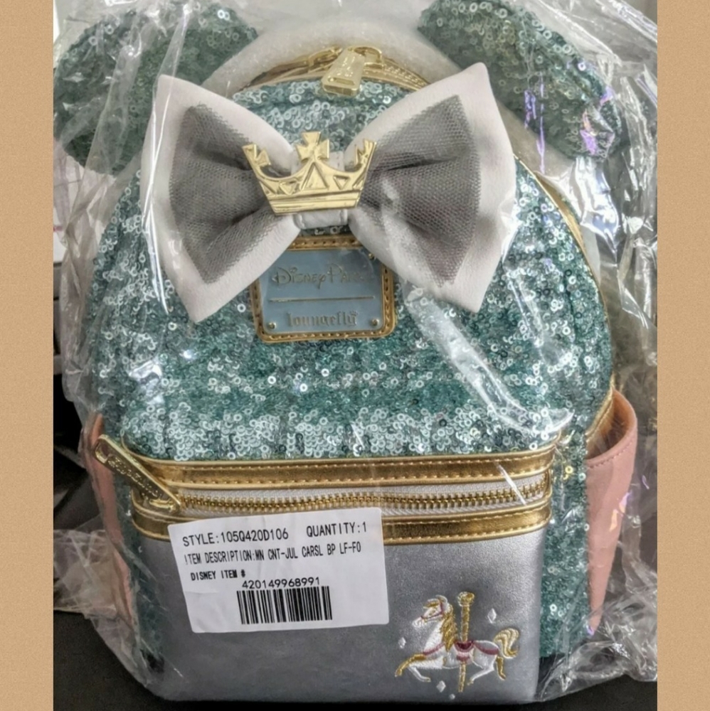 Disney Loungefly Minnie's MainAttraction Backpack